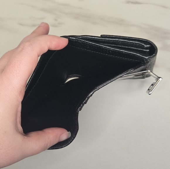 Gucci Vintage Tom Ford Black Leather G Compact Wallet with Box - Picture 9 of 12